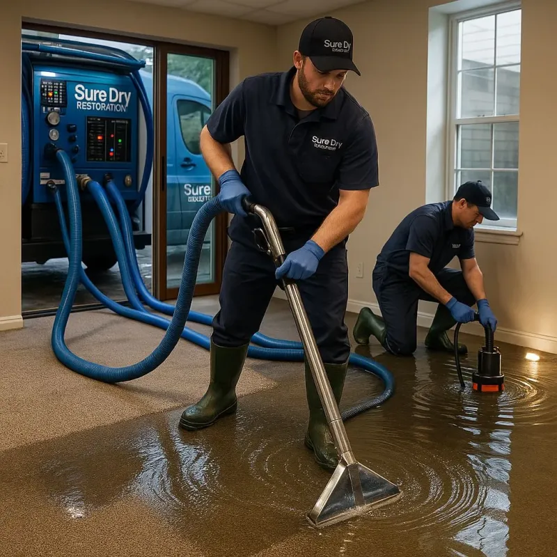 Water Extraction and Removal process in Camp Pendleton South, CA